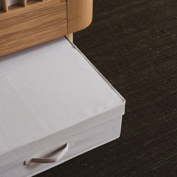 Béžový úložný box Quax Loft 70 x 59 cm