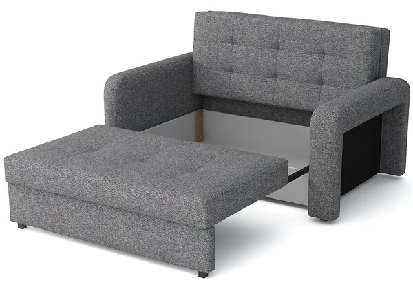 Pohovka VIVA II HOME + 2x taburet v ceně | 158 cm | PRAVÁ | rozkládací + úložný prostor | VÝBĚR TKANIN