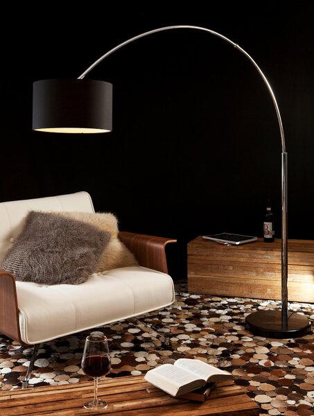 STOJACÍ OBLOUKOVÉ SVÍTIDLO, 180/210/38 cm P & B - Online Only svítidla, Online Only