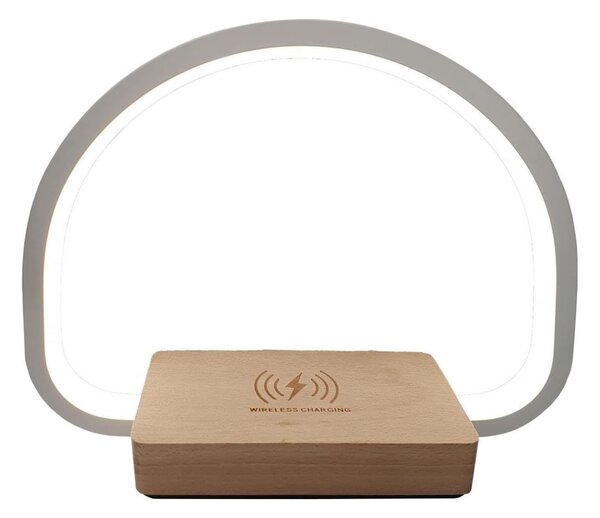 LED Stolní lampa s bezdrátovým nabíjením LED/10W/5V 3000-7000K