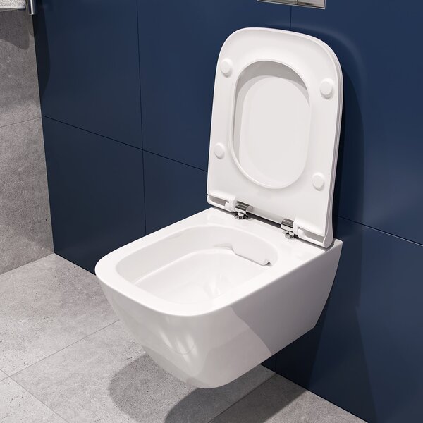 Geberit Smyle záchodová mísa závěsná bez splachovacího kruhu bílá 500.379.01.1