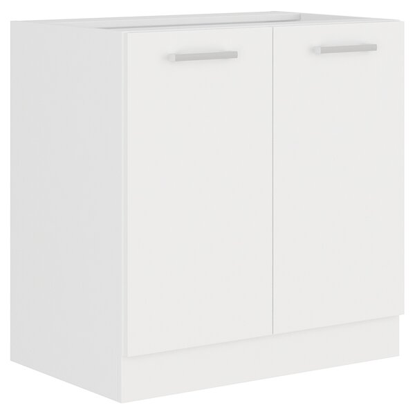 Levná kuchyňská linka EKO WHITE | 180 cm | bílá mat