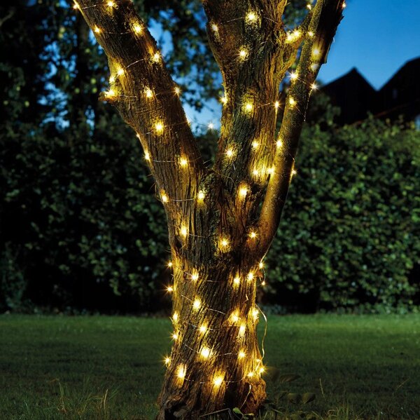 LED solární zápichové svítidlo 10 m, IP44