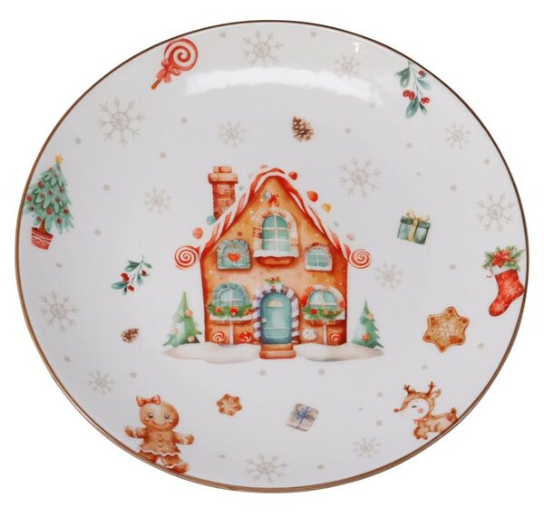 Porcelánový dezertní talíř PERNÍČEK assort