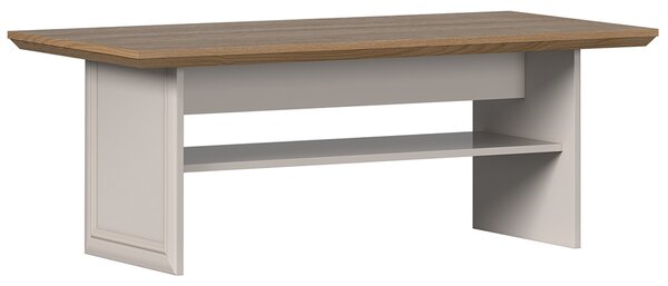 Obývací stěna KORA k | 4 díly | 374 cm | kašmír/dub mavelia