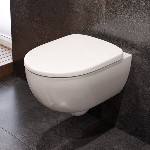 Geberit Selnova Premium záchodová mísa závěsná bez splachovacího kruhu bílá 500.377.01.2