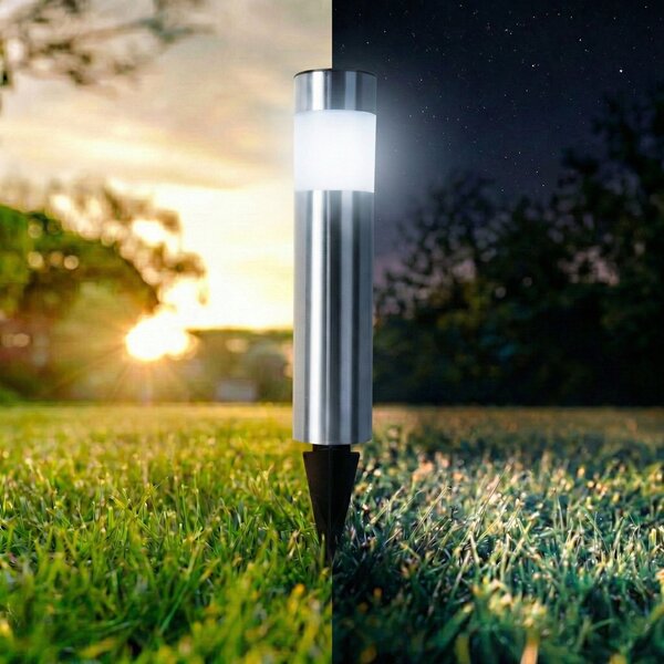 LED solární zápichové svítidlo 38 cm, IP44