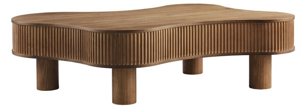 KONFERENČNÍ STOLEK, barvy vlašských ořechů, kompozitní dřevo, 116/77/32 cm Livetastic - Konferenční stolky, Online Only