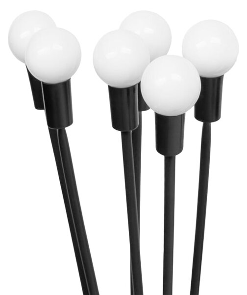 LED solární zápichové svítidlo, IP44, 0,6 W, teplá bílá