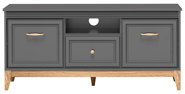 TERRA s | TV stolek TA-8 | 135,5 cm | šedá