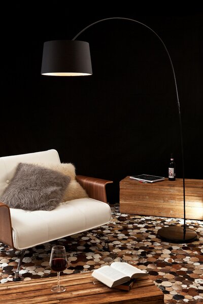 STOJACÍ OBLOUKOVÉ SVÍTIDLO, 135/205/36 cm P & B - Online Only svítidla, Online Only