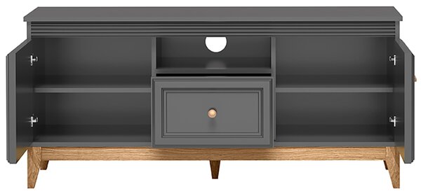 TERRA s | TV stolek TA-8 | 135,5 cm | šedá