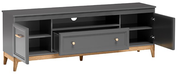 TERRA s | TV stolek TA-9 | 179 cm | šedá