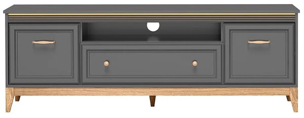 TERRA s | TV stolek TA-9 | 179 cm | šedá