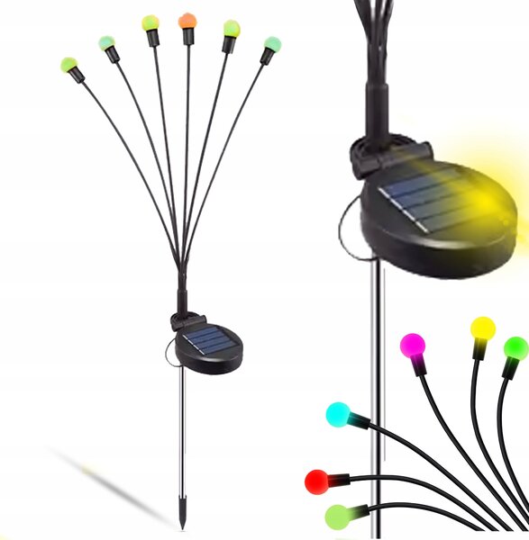 LED solární zápichové svítidlo, IP44
