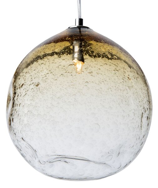 Designové svítidlo závěsné EOR300, Varianta Crystal/Zlato
