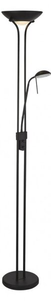 Searchlight EU5430BK Stmívatelná stojací LED lampa STELA černá