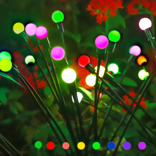 LED solární zápichové svítidlo, IP44
