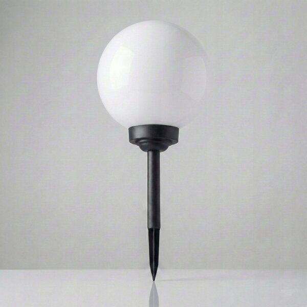 LED solární zápichové svítidlo 25 cm, 1 W, studená bílá, IP44