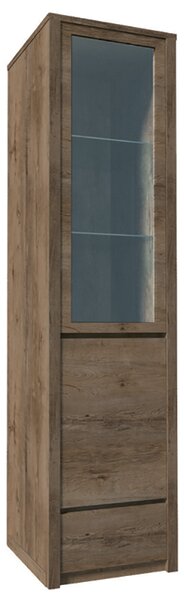Obývací stěna s komodou MONTANA d | 6 dílů | 280 cm + 140 cm + 120x60 cm | lefkas