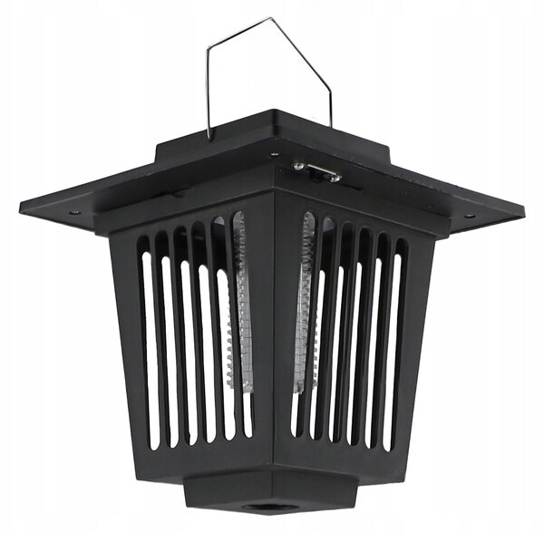 LED solární zápichové svítidlo 44 cm s UV lapačem hmyzu, 1 W, studená bílá, IP44