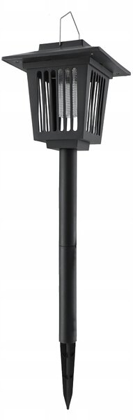 LED solární zápichové svítidlo 44 cm s UV lapačem hmyzu, 1 W, studená bílá, IP44