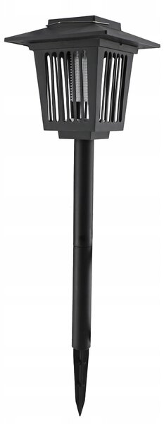 LED solární zápichové svítidlo 44 cm s UV lapačem hmyzu, 1 W, studená bílá, IP44
