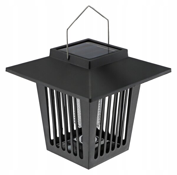 LED solární zápichové svítidlo 44 cm s UV lapačem hmyzu, 1 W, studená bílá, IP44