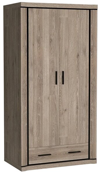 DALLAS t | šatní skříň D20 | 97 cm | dub trufla