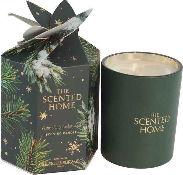 Ashleigh & Burwood London The Scented Home Festive Fir & Cedarwood vonná svíčka 170 g
