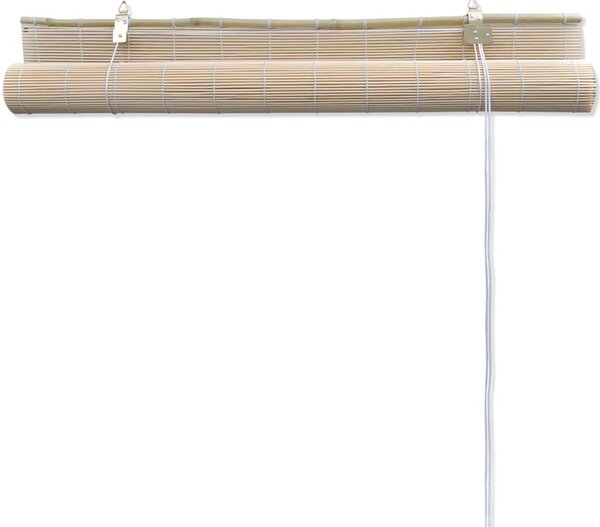 Zatemňovací rolety z přírodního bambusu 2 ks 120 x 160 cm 278742
