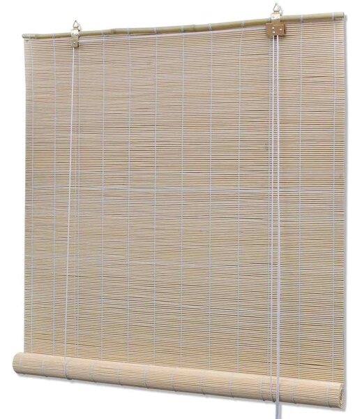 Zatemňovací rolety z přírodního bambusu 2 ks 120 x 160 cm 278742
