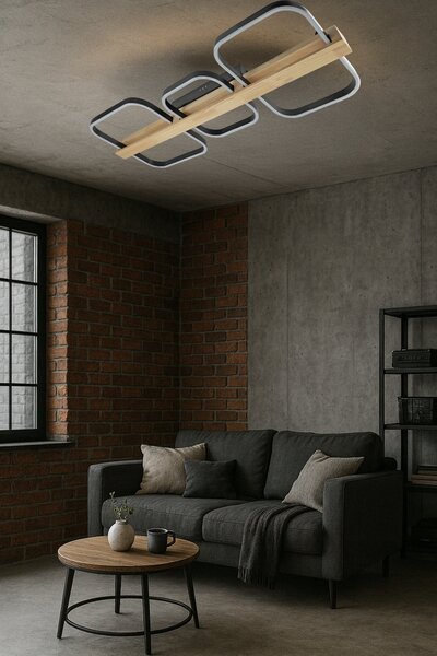 LED závěsné svítidlo 68 W, 6120 lm, IP20