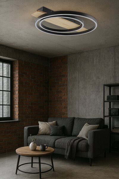 LED závěsné svítidlo 68 W, 6120 lm, IP20