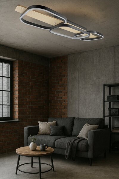 LED závěsné svítidlo 68 W, 6120 lm, IP20