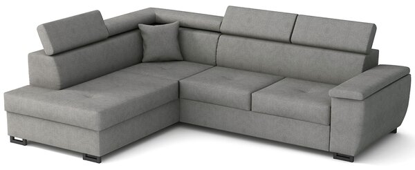 Sedací souprava Natan | 202x270 cm | LEVÁ | rozkládací + úložný prostor | VÝBĚR TKANIN
