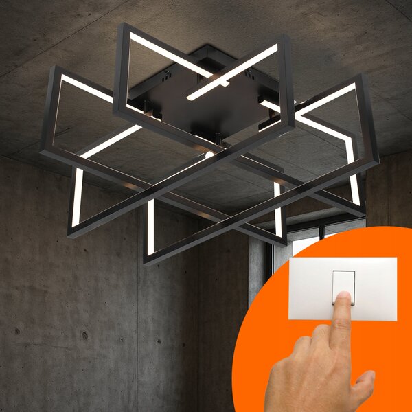Bílé LED závěsné svítidlo – teplá bílá, 110 W, IP20