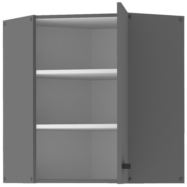 Kuchyňská linka NESSANT se | 250x280 cm | zásuvky PREMIUM BOX | šedá mat