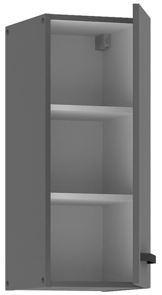 Kuchyňská linka NESSANT se | 250x280 cm | zásuvky PREMIUM BOX | šedá mat
