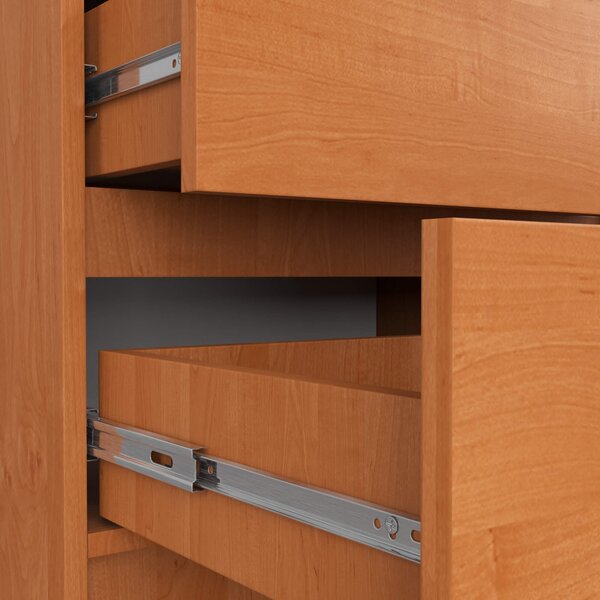 Ak furniture Komoda Kuba 60 cm - 5 šuplíků olše