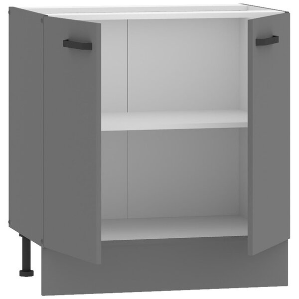 Kuchyňská linka NESSANT se | 260 cm | šedá mat