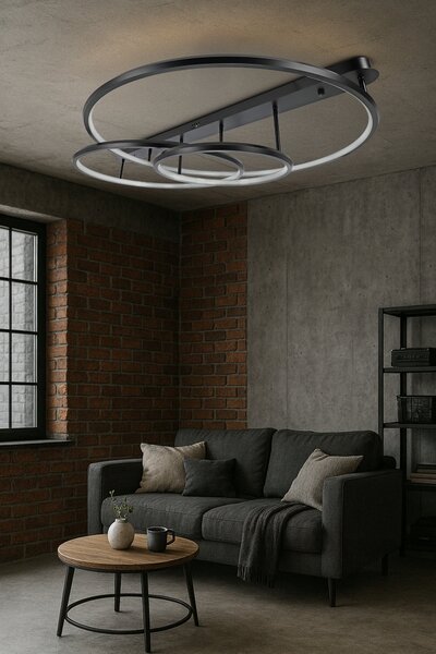 LED závěsné svítidlo 156 W, IP20