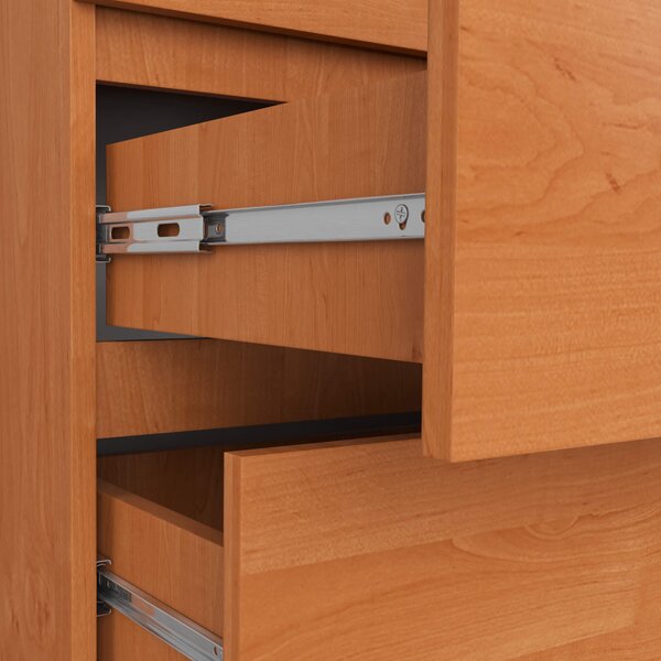 Ak furniture Komoda Kuba 60 cm - 6 šuplíků olše