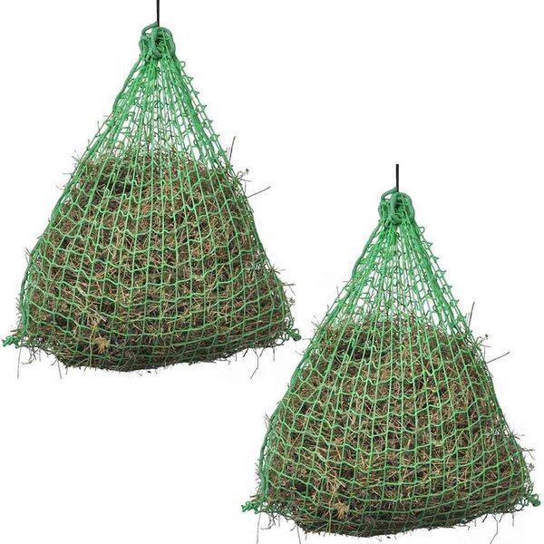 Sítě na seno 4 ks kulaté 0,75 x 0,5 m PP 279115
