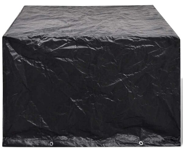Plachty na zahradní nábytek 2 ks 8 oček 135 x 135 x 90 cm 279127