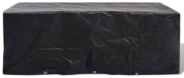 Plachty na zahradní nábytek 2 ks polyratan 10 oček 229 x 113 cm 279121