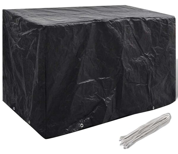 Plachty na zahradní nábytek 2 ks 8 oček 140 x 70 x 90 cm 279128