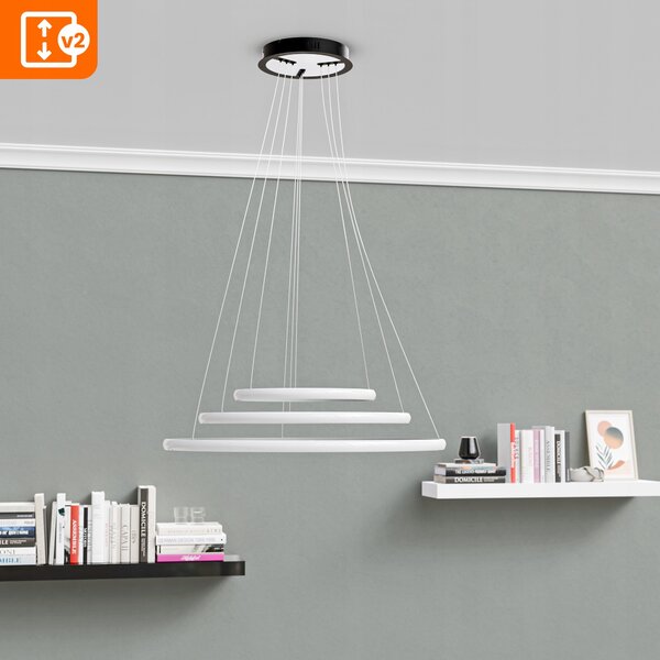 Designové závěsné LED svítidlo 182 W, kruhové, IP20