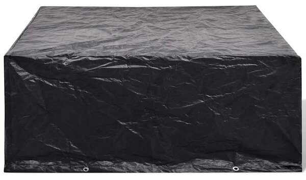 Plachty na zahradní nábytek 2 ks 10 oček 260 x 260 x 90 cm 279130