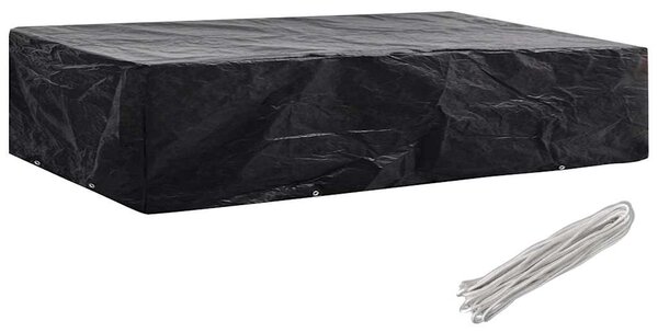 Plachty na opalovací lehátko 2 ks s 8 očky 218 x 77 x 55 cm 279133